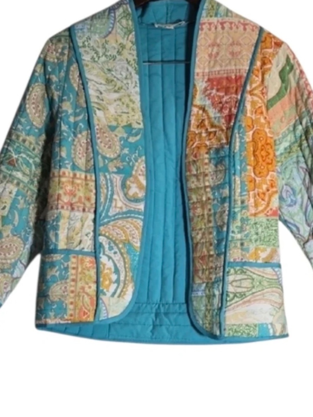 New open women’s fall patchwork jacket - Picture 1 of 9